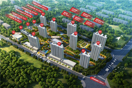 园博御园精装修带车库2室2厅1卫68万92m2出售